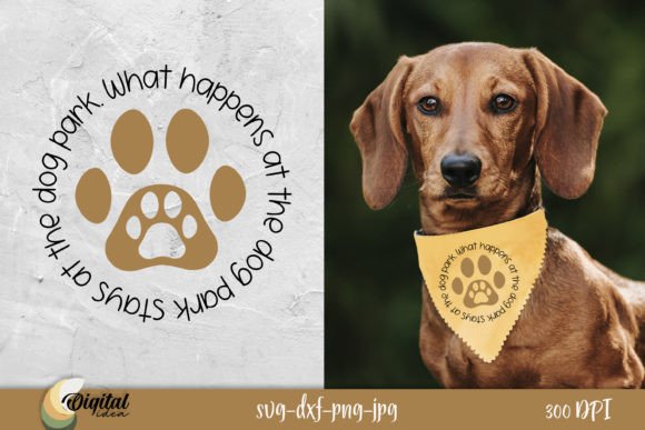 Dog Park Graphics for Local Business Branding