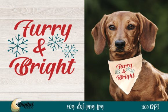 Furry and Bright: A Vibrant Graphic Design Asset for Crafts