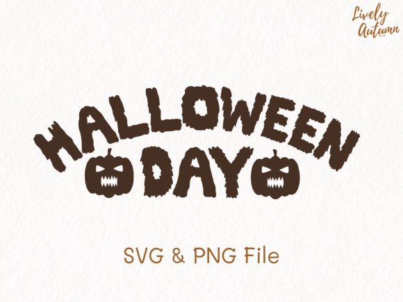 Halloween Day Lettering SVG PNG for Crafts and Graphics