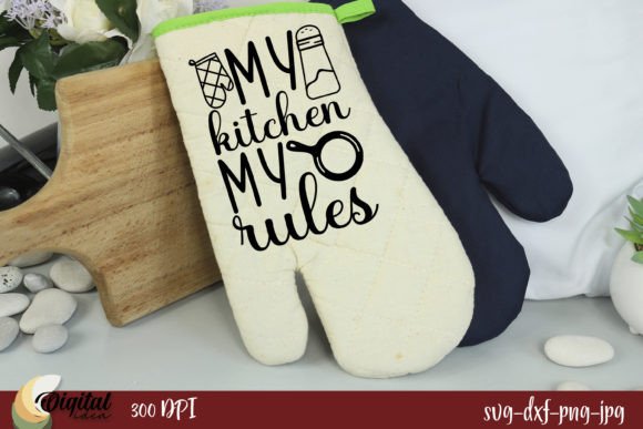 My Kitchen My Rules: A Versatile Graphics Asset for Creative Crafts