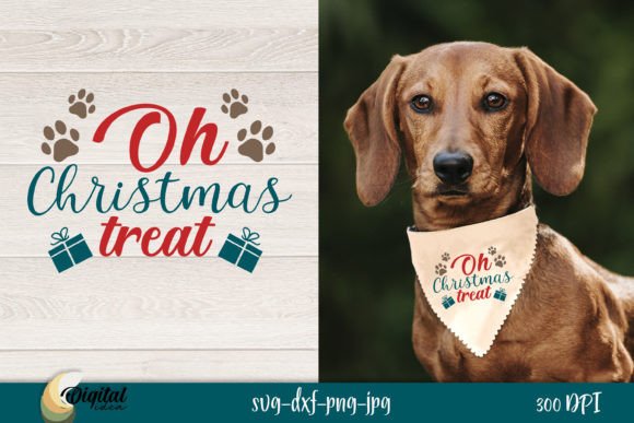 Oh Christmas Treat SVG for Crafts and Graphics